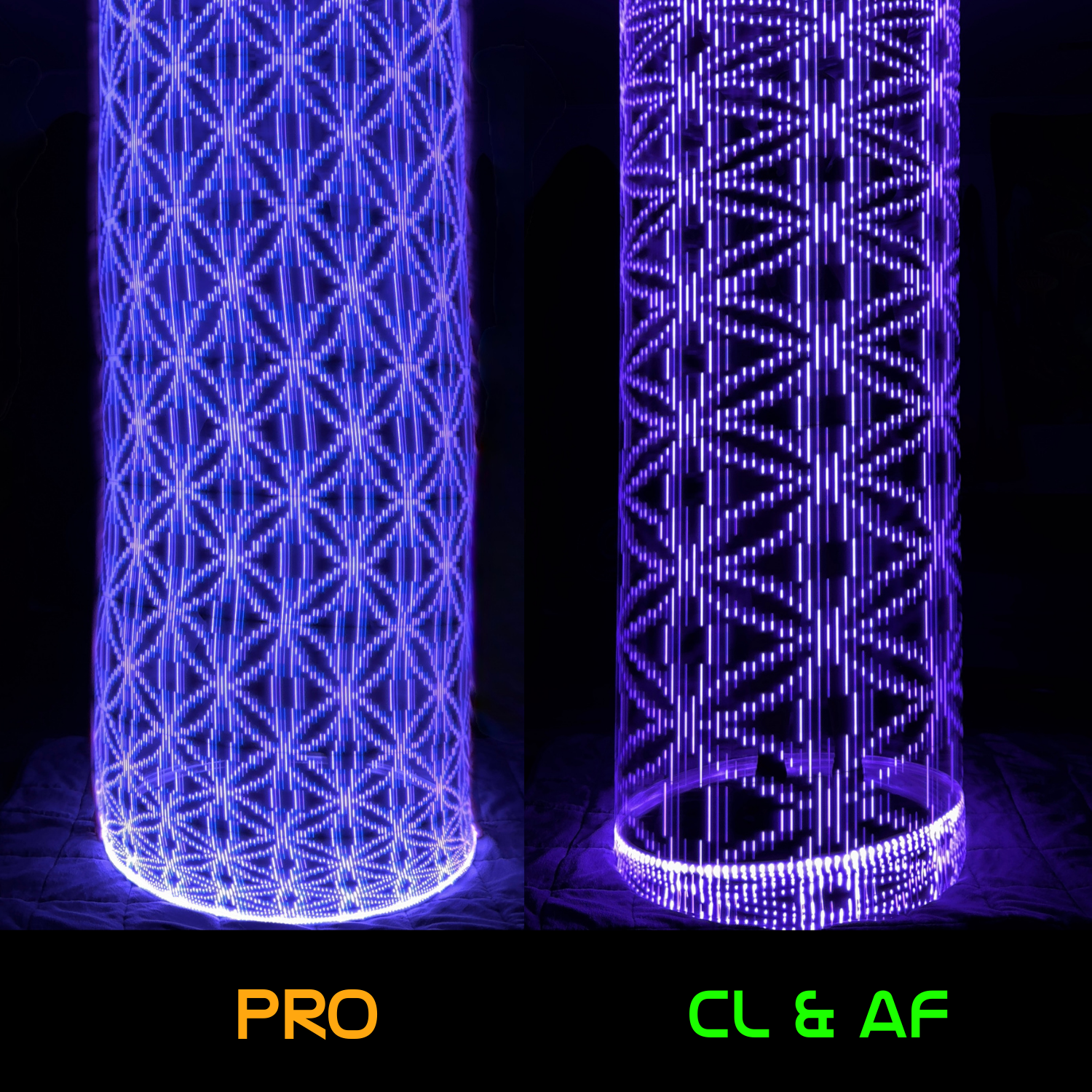 Ready to Ship Atomic V LED Hoops