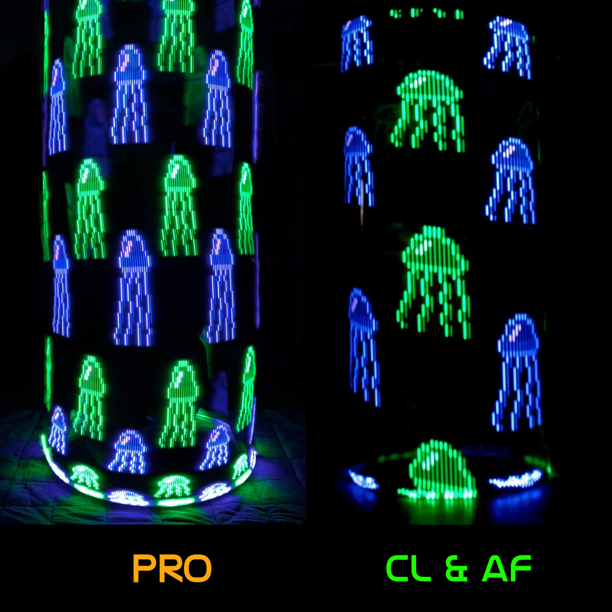Ready to Ship Atomic V LED Hoops